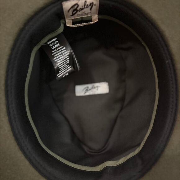 Bailey of hollywood olive wool hat main image 6